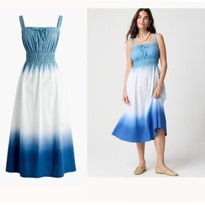 J. Crew Factory Ombré Midi Dress 👗 NWT